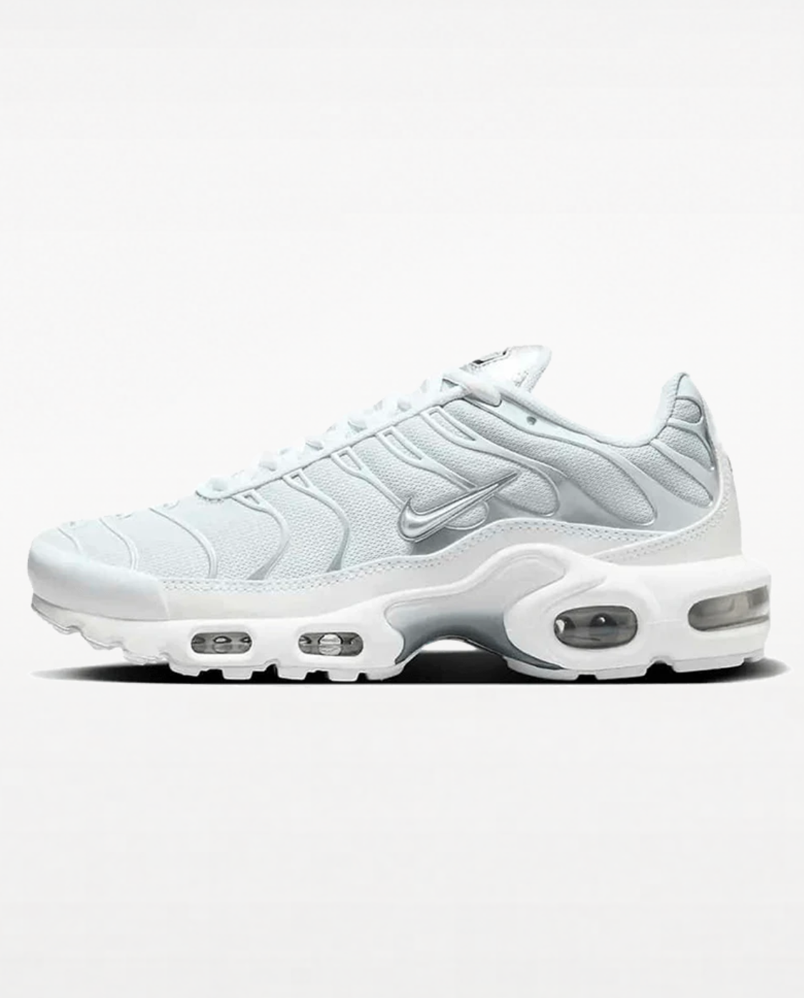 Nike Air Max Plus White Metallic Silver