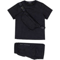 Ensemble Short T-shirt ZAYNE - Noir Noir