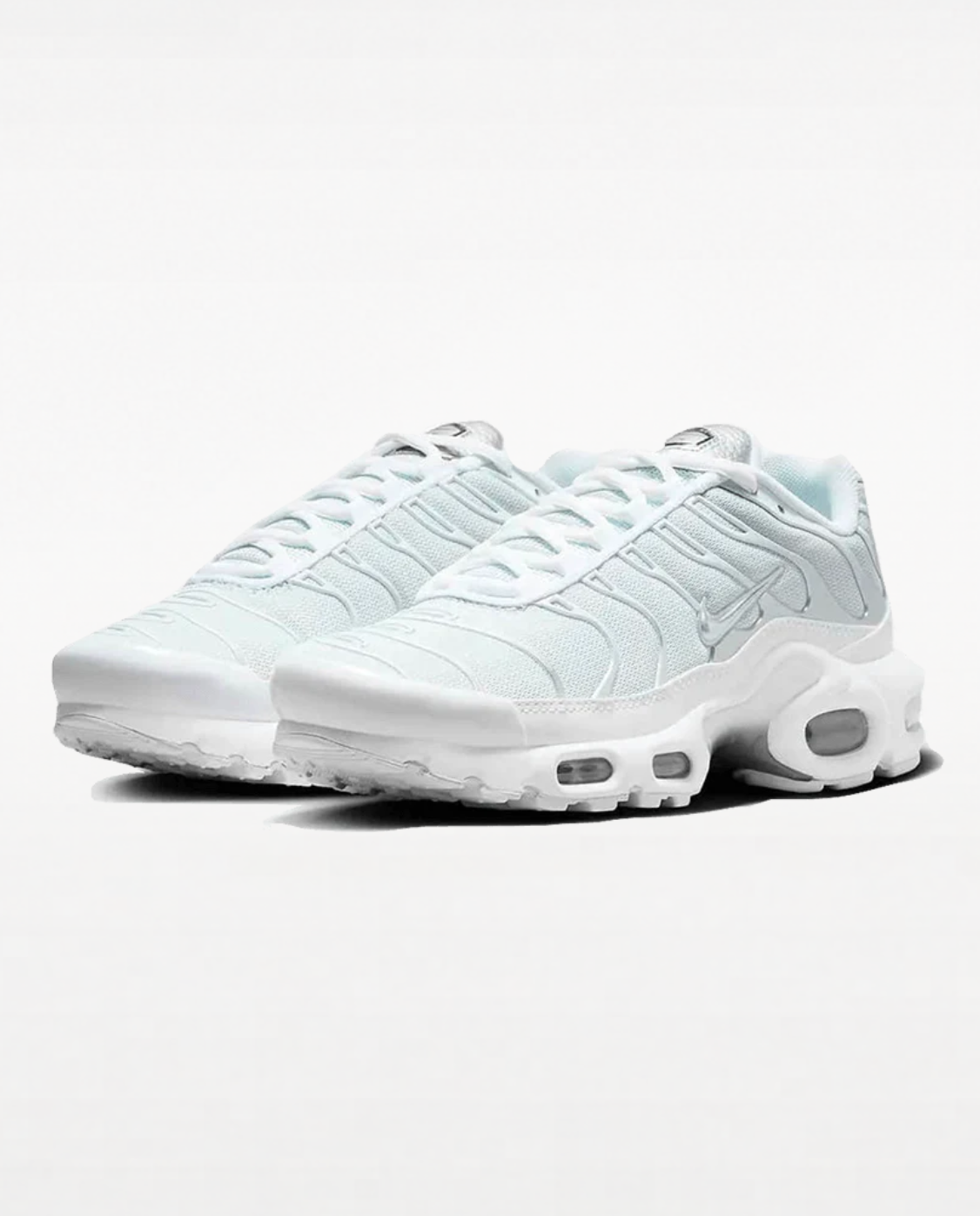 Nike Air Max Plus White Metallic Silver