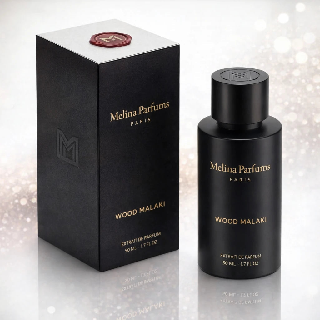 Melina Parfums Trésor D'afrique Édition L’Obsidienne Extrait de Parfum pour homme 50ml