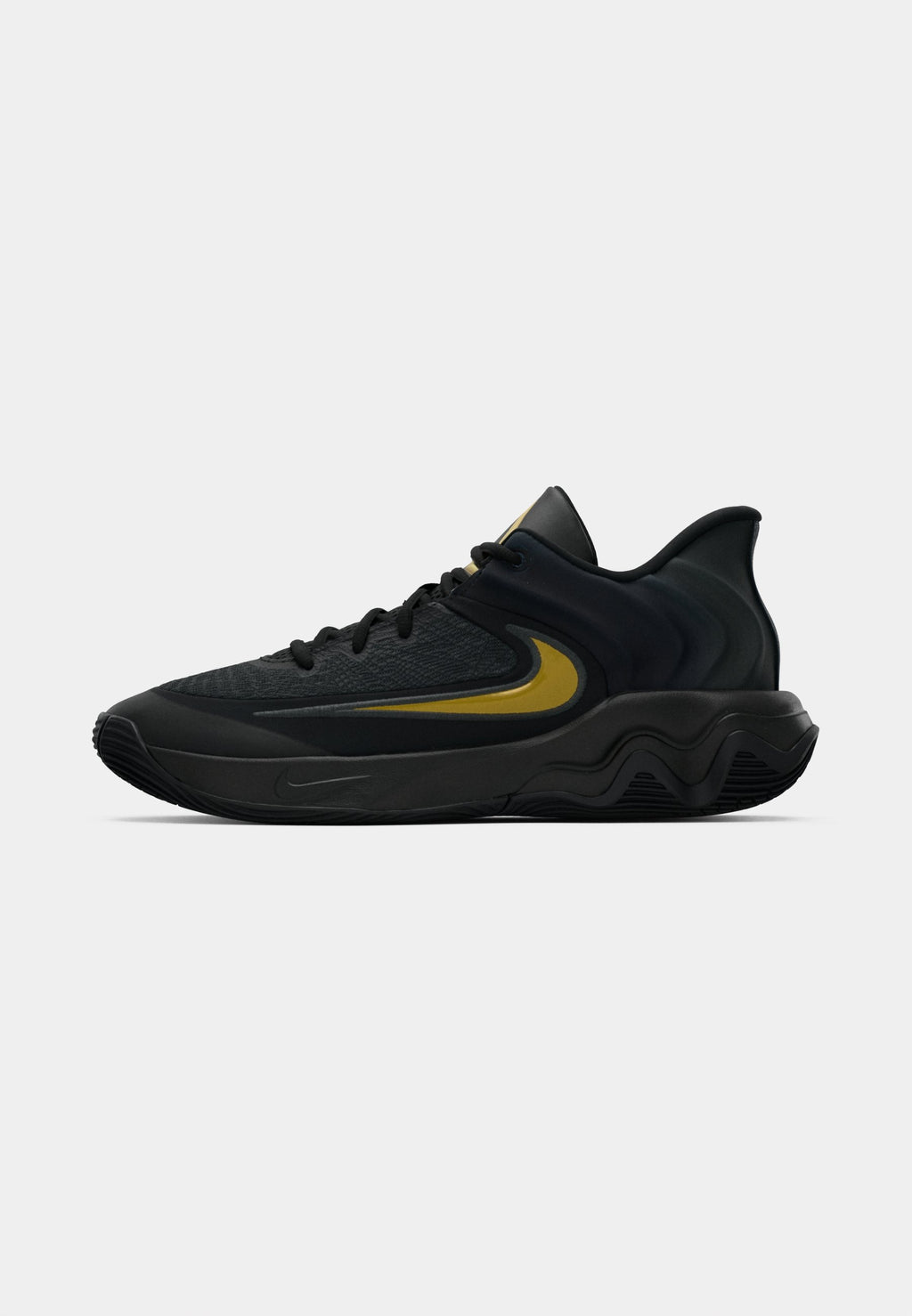 Nike Performance                     GIANNIS IMMORTALITY 4 - Chaussures de basket - black/metallic gold-coloured