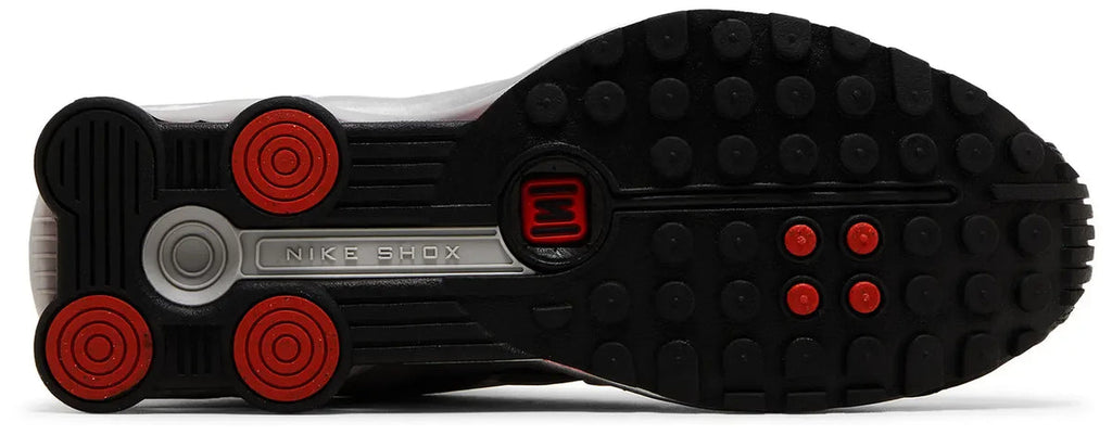 Nike Shox R4 Noir Métallisé Argenté (2018/2024)