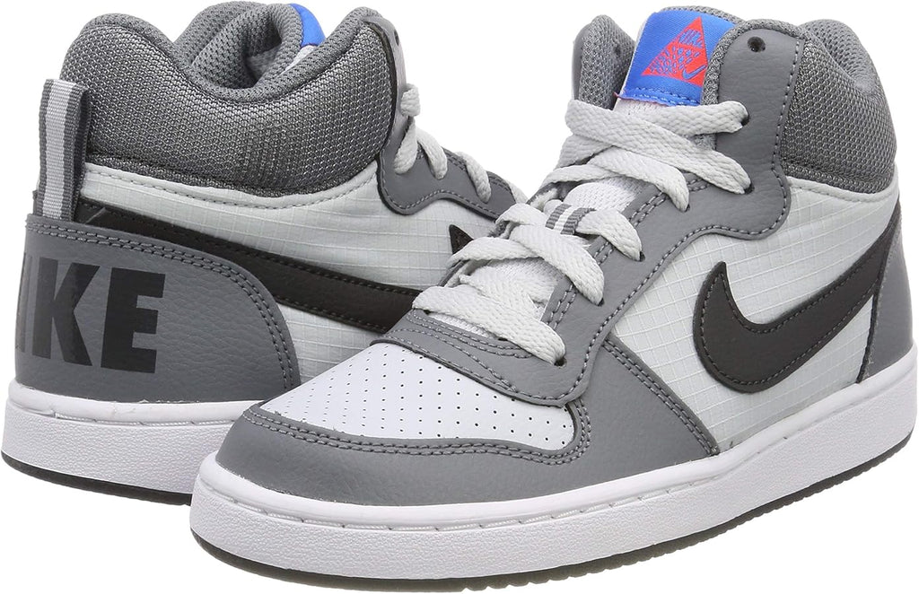 Nike Court Borough Mid GS 'Cool Grey Anthracite'