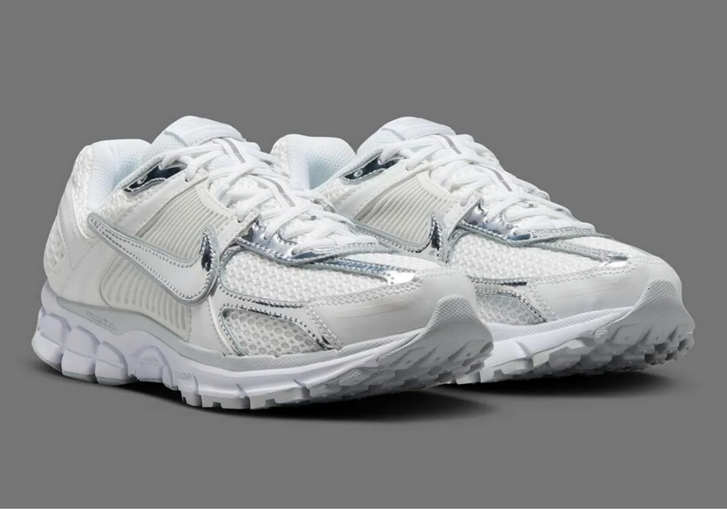 NIKE ZOOM VOMERO 5 - Baskets basses - white/metallic silver/summit white/pure platinum