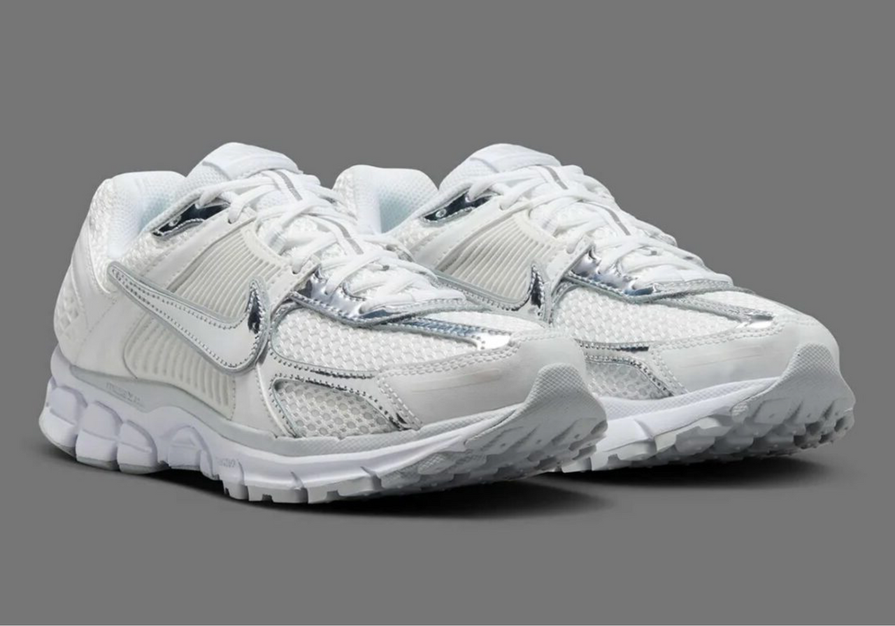 NIKE ZOOM VOMERO 5 - Baskets basses - white/metallic silver/summit white/pure platinum