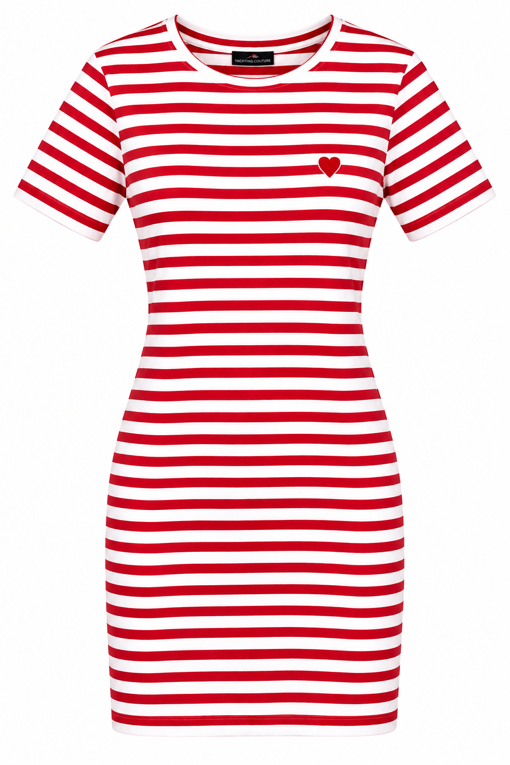 YACHTING COUTURE  SLIM - Robe en jersey - breton/dark night navy