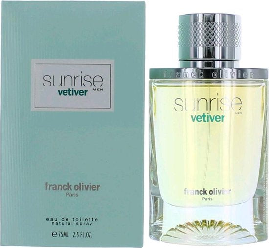Franck Olivier Sunrise Vetiver for Men 75ml EDT Spray