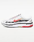Nike Sportswear P 6000 - Baskets basses - white/varsity red/metallic platinum